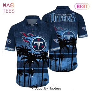 Tennessee Titans NFL Hawaiian Shirt Tropical Pattern Graphic New Collection Summer Gift For Fan NFL