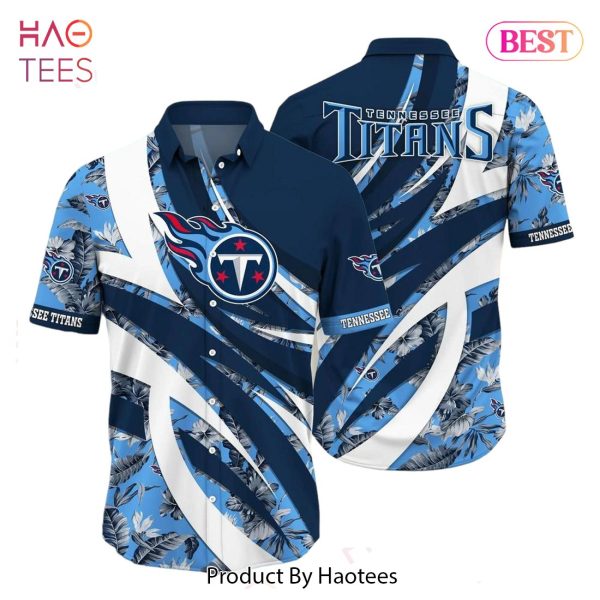 Tennessee Titans NFL Hawaiian Shirt Tropical Pattern New Trend Summer For Sports Football Fans