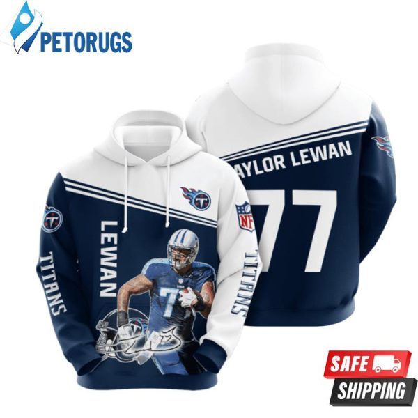 Tennessee Titans Taylor Lewan 3D Hoodie