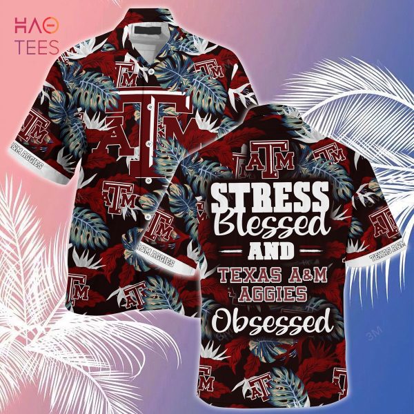 Texas A&M Aggies  Summer Hawaiian Shirt And Shorts