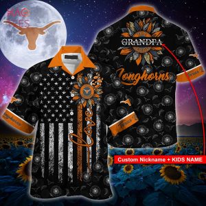 Texas Longhorns  Hawaiian Shirt