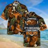 Texas Longhorns  Summer Hawaiian Shirt And Shorts