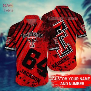 Texas Tech Red Raiders Personalized Hawaiian Shirt