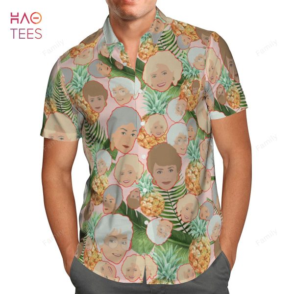 The Golden Girl Head AOP Hawaiian Shirt