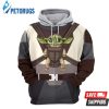 The Hangover Baby Yoda Mandalorian 3D Hoodie