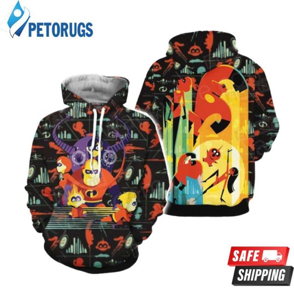 The Incredibles 3762 3D Hoodie