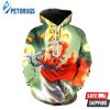 The Legendary Super Saiyan Goku V2 Dragon Ball Z 3D Hoodie