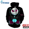 The Nightmare Before Christmas Jack Skellington Sally B 3D Hoodie