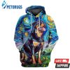 The Rottweiler Night 3D Hoodie