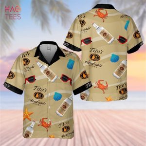 Tito’s Handmade Vodka All Over Print 3D Hawaiian Shirt Limited Edition