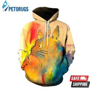 Tonari No Totoro 3D Hoodie