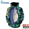 Tonari No Totoro Green 3D Hoodie