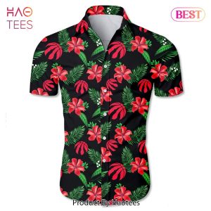 Toronto Raptors Hawaiian shirt Tropical Flower summer