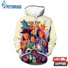 Toy Story 4 All Role 3D Hoodie