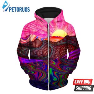 Trippy Trek Up 3D Hoodie