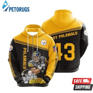 Troy Polamalu 3D Hoodie