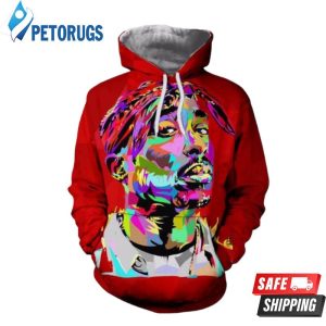 Tupac Shakur West Side 3D Hoodie