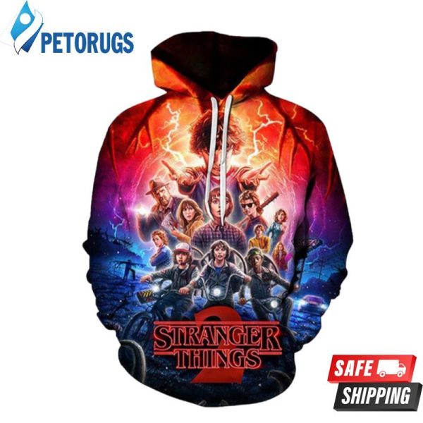 Tv Series Stranger Things Season 3 3D Hoodie