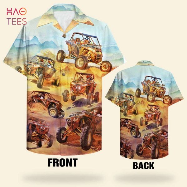 UTV Car Pattern Personalized Hawaiian Shirt