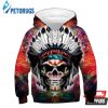 Ugly Christmas Skull Xmas For Kids 3D Hoodie