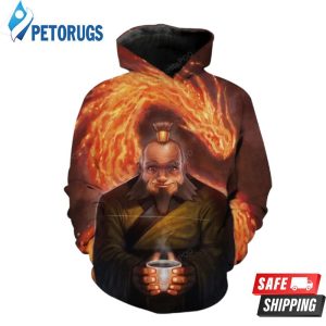 Uncle Iroh Avatar The Last Airbender Uncle Iroh 3D Hoodie