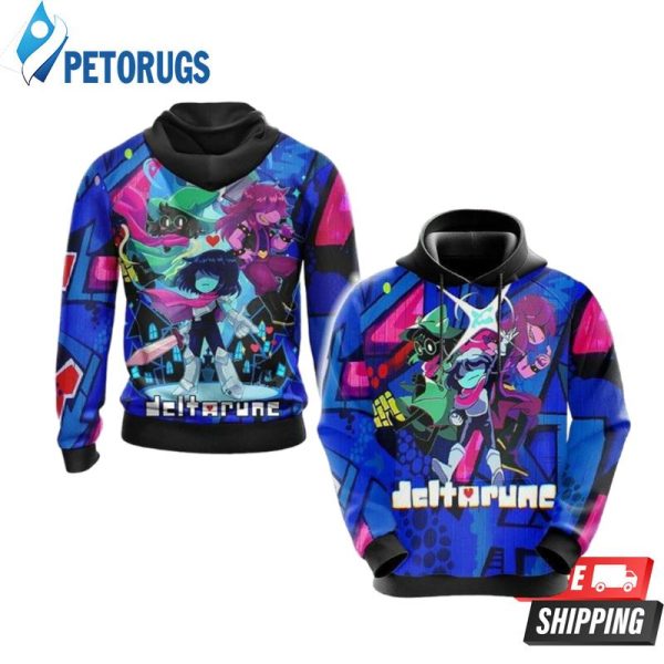 Undertale Deltarune 1148 3D Hoodie