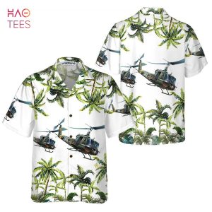 United States Army Helicopter Hawaiian Shirt