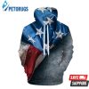 United States Flag 3D Hoodie