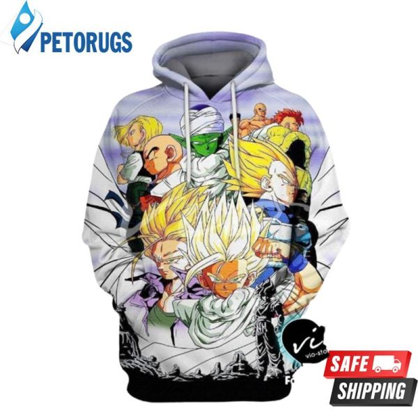 Universe Dragon Ball Heroes 3D Hoodie