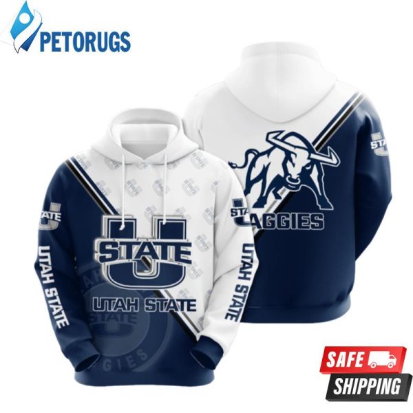 Utah State Aggies 3D Hoodie