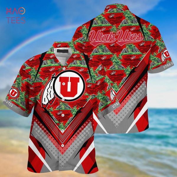 Utah Utes  Summer Hawaiian Shirt And Shorts