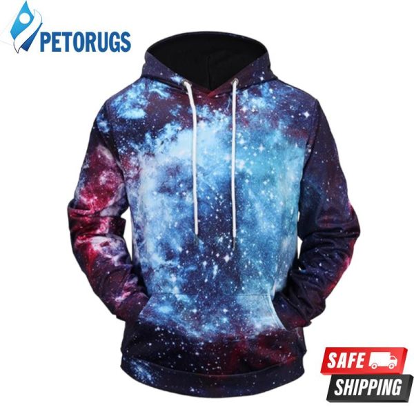 Vast Universe Galaxy 3D Hoodie