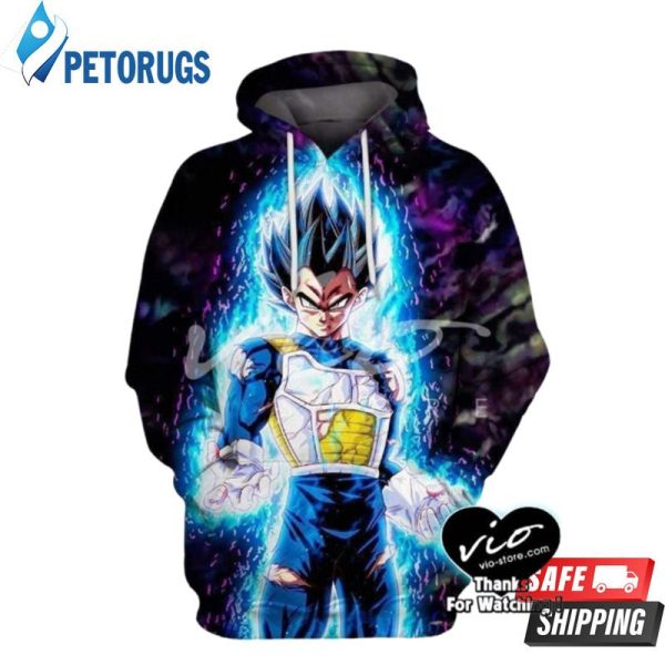 Vegeta Transformation 3D Hoodie