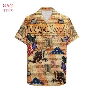 Veteran We the people Hawaiian Shirt