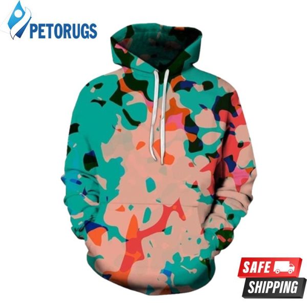 Vibrant 3D Hoodie