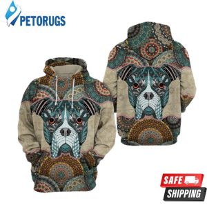 Vintage Boxer 3D Hoodie