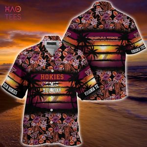 Virginia Tech Hokies Summer Hawaiian Shirt