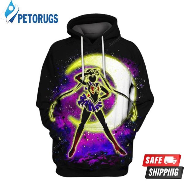 Warrior Moon 3D Hoodie