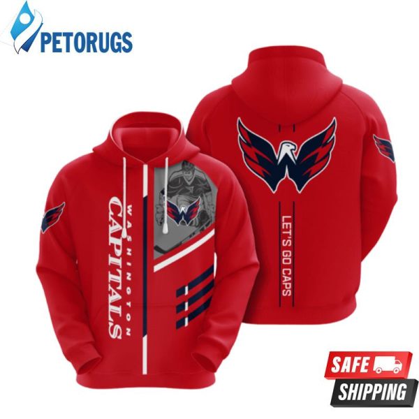 Washington Capitals 3D Hoodie