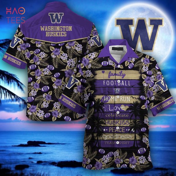 Washington Huskies Hawaiian Shirt