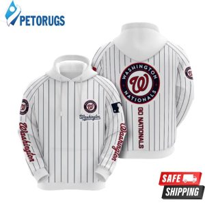 Washington Nationals 3D Hoodie