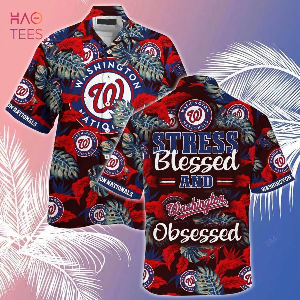 Washington Nationals MLB-Summer Hawaiian Shirt And Shorts