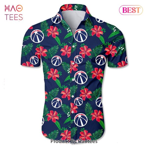 Washington Wizards Hawaiian shirt Tropical Flower summer