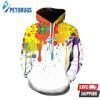 Watercolor Ink 3D Hoodie