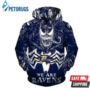 We Are Ravens Venom Baltimore Ravens Nfl Baltimore Ravens Apparel 19939 3D Hoodie