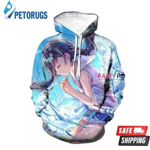 Weathering With You Amano Hina 3D Hoodie