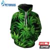 Weed Leaf Collage V2 3D Hoodie