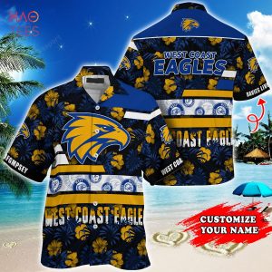 West Coast Eagles AFL-Custom Super Hawaiian Shirt Summer