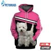 West Highland White Terrier Alone Together 3D Hoodie