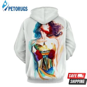 White Wonder Women Wonder Women Clothing 3D Hoodie